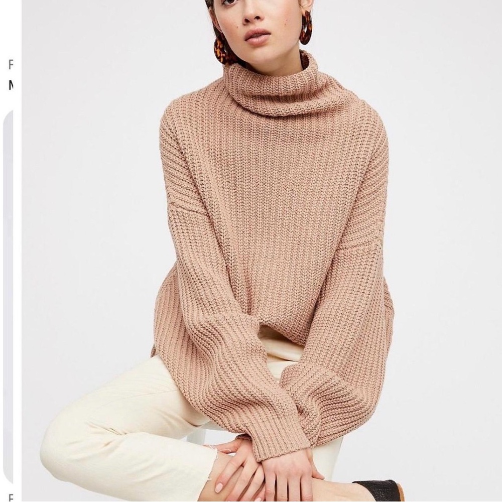 Free People Swim Too Deep oversized slouchy knit sweater